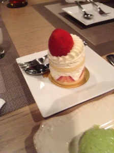 Beautiful dessert! Creamy, fatty goodness!